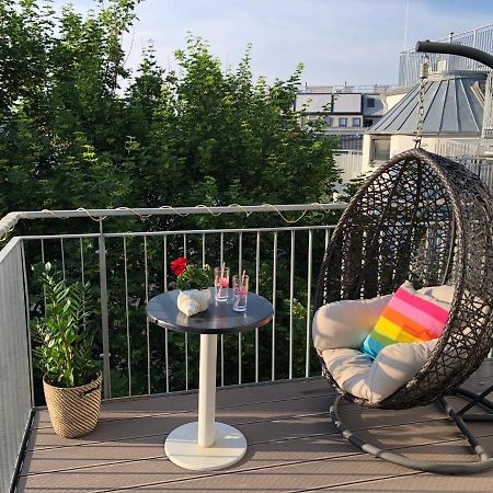Stylish Rooms, Sunny Terrace In Vienna City Center Eksteriør billede