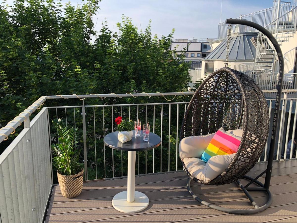 Stylish Rooms, Sunny Terrace In Vienna City Center Eksteriør billede